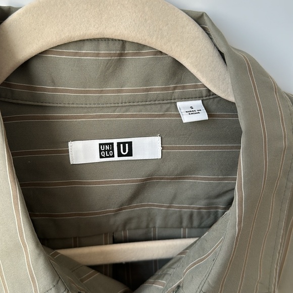 Uniqlo U Draped Striped Shirt - Picture 4 of 4